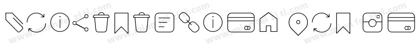 Aristotelica Pro Icons 半粗体字体转换